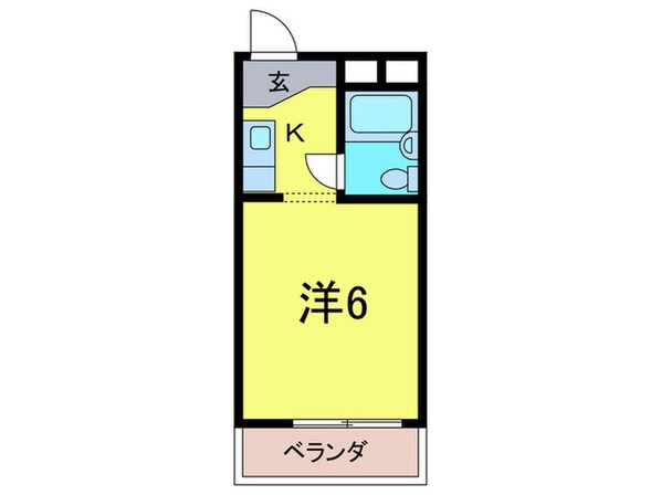 ダイド－メゾン西宮北口Ⅲの物件間取画像